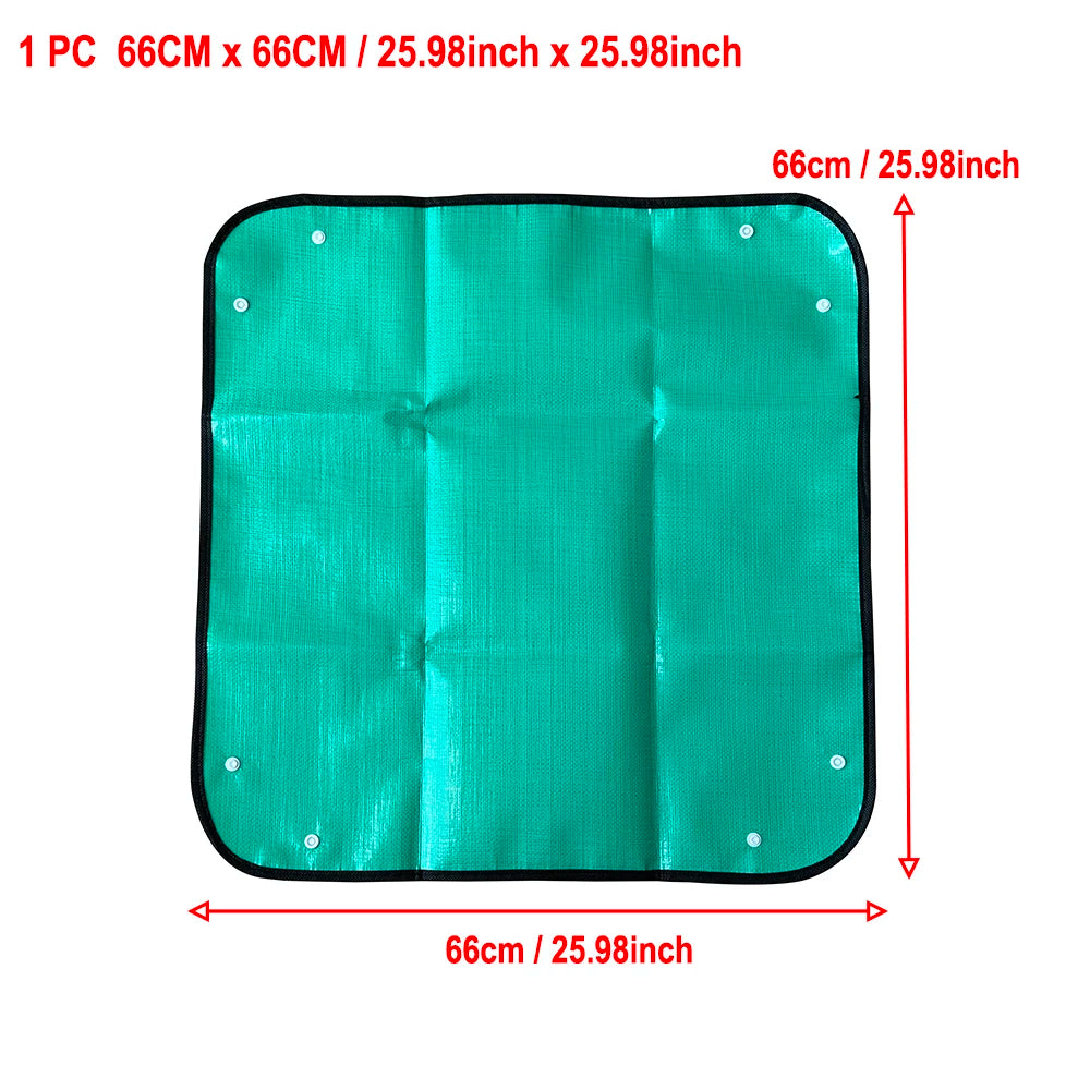 1Pc New Home Gardening Supplies Planting Mat Potting Pad Foldable Garden Plant Flower Pot Reusable Transplanting Waterproof Mats