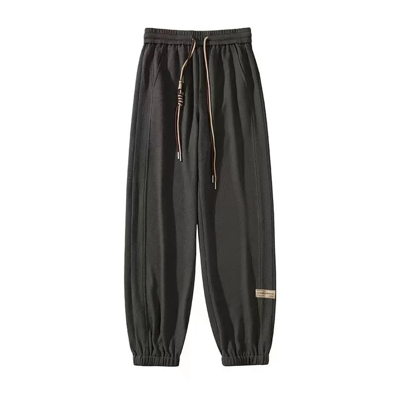 Casual Vintage Oversize Men's Pants Loose Fit American Style Sweatpants Plus Sizes For Spring Summer Season