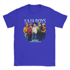 Casual T Shirt Beach Saja Boys Kpop Demon Hunters Anime Style Hippie T Shirts Cotton Tee Shirt for Men Retro Short Sleeve Tees