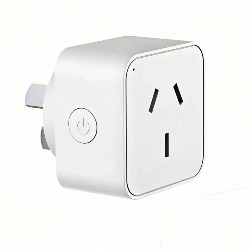 AU smart WiFi plug and socket, with energy monitor, voice control Alexa/ Google, remote control and timer 2.4GH 16A