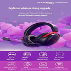New ,HyperX Cloud III 3 Gaming Headset DTS Spatial Audio Signature Memory Foam Premium Leatherette 3.5mm USB Noise-Cancelling