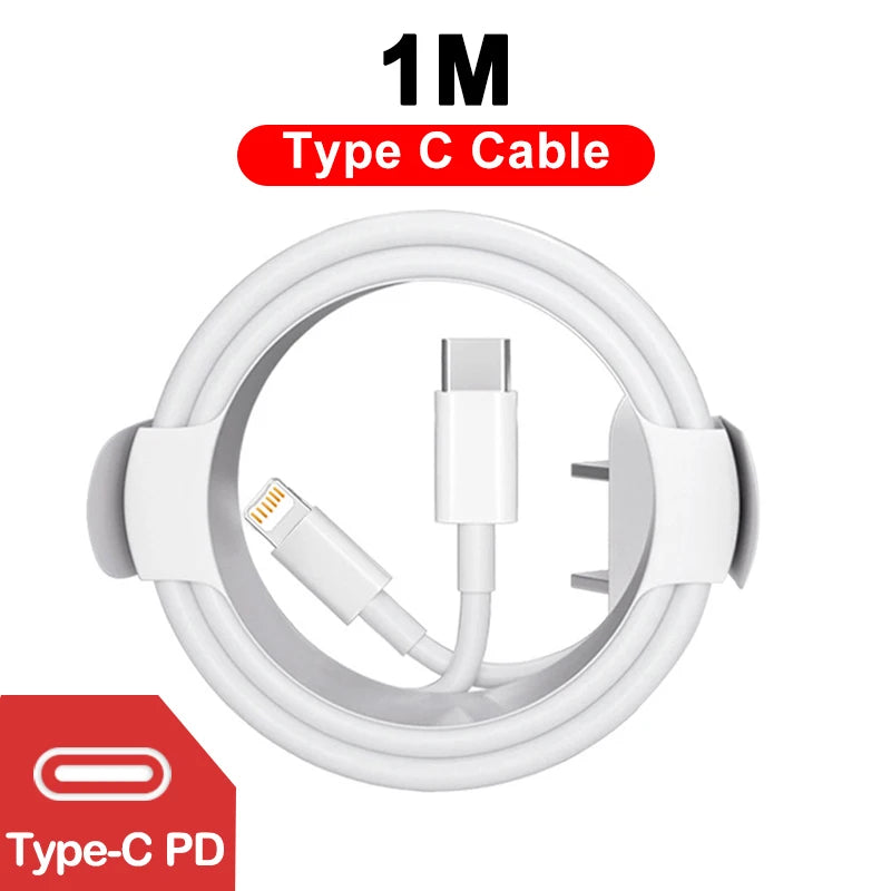 PD 30W USB Type C Cable For APPLE iPhone 16 15 13 12 11 14 Pro Max Plus iPhone Charger Cable Fast Charging USB Cable Accessories