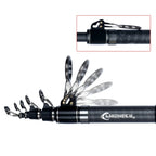 PHISHGER Telescopic Surf Spinning Rod 3.6/4.2/4.5m Power80-150g 30T Carbon Travel Surfcasting Shore Casting Biutifu Fishing Pole