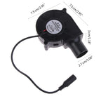 090D US/EU Plug BBQ Fan Air Blower 12V Large 110V 220V Powered Fan Variable Speed Controller Barbecue Tool