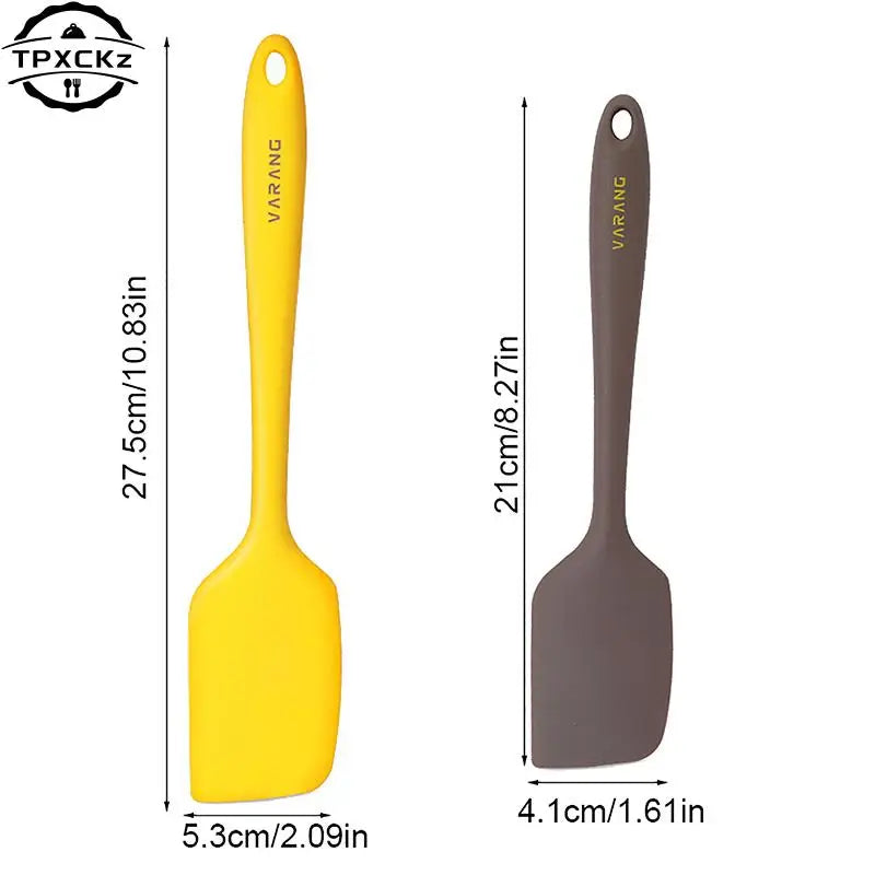1pc Kitchen Silicone Cream Butter Cake Spatula Scraper Cake Cream Scraper Nonstick Butter Spatula Brush Mixer Cake Baking Tools