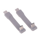 Short USB C Cable 40Gbps USB4 Cable PD 240W Fast Charging For SSD Power Bank USB DAC & AMP Headphone Amplifier