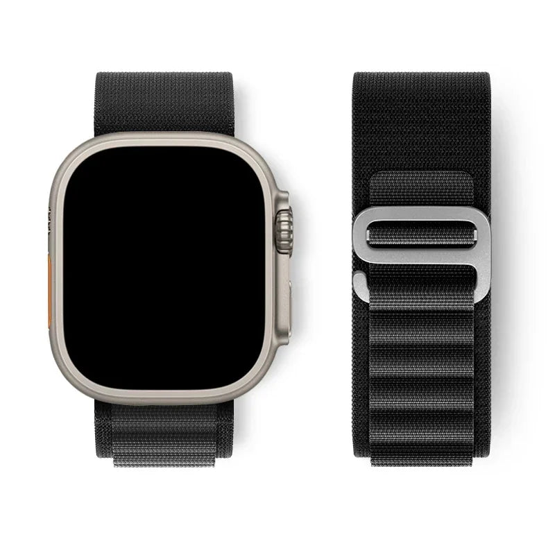 Alpine Loop for apple watch band ultra 2 49mm Series 10 46mm 42mm 40-44mm 45mm 41mm G-hook sport strap iwatch 10 9 8 7 6 SE 5 4
