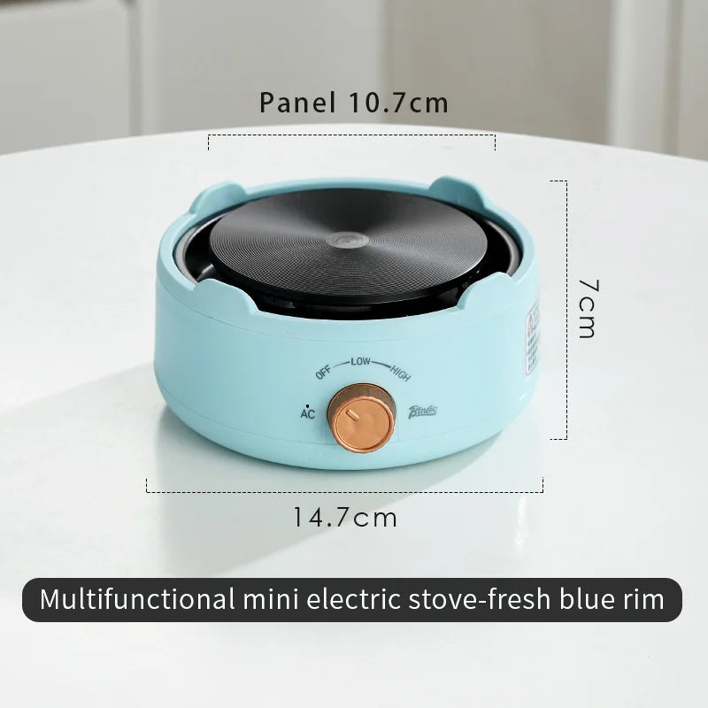 BINCOO Electric Mini Coffee Heater Base Milk Tea Mocha Heating Stove Plate Multifunctional Cooking Pot Oven Furnace Cooker 220V