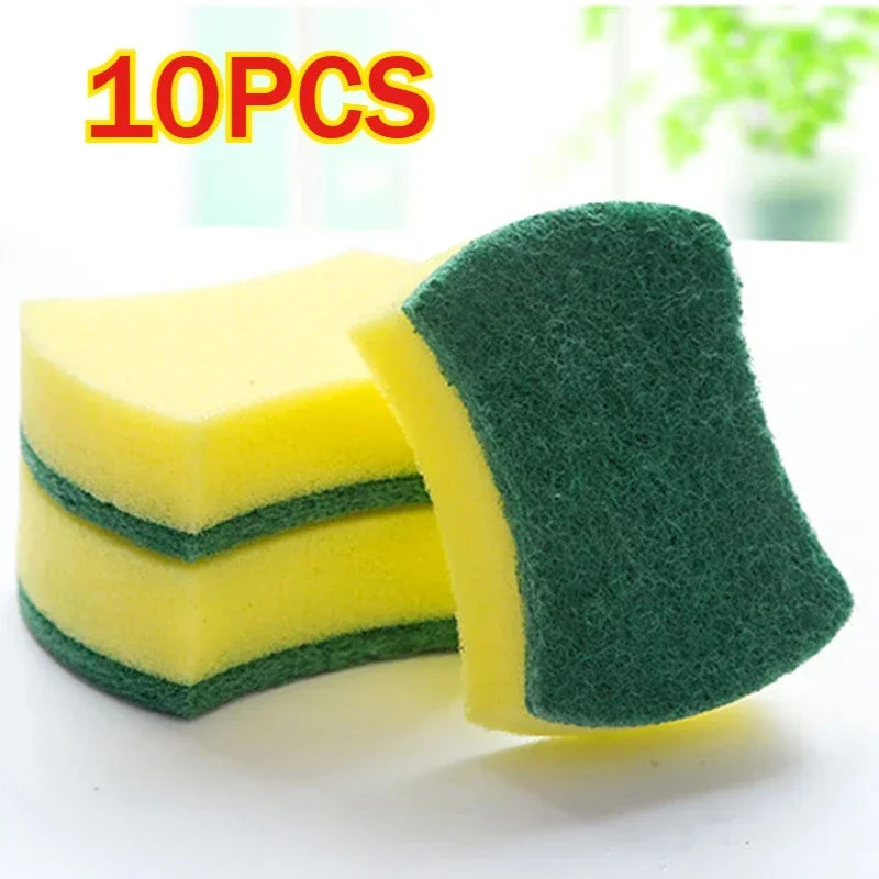 Dish Washing Sponge Dust Cleaning Sponge Scrubber for Kitchen Magic Cleaning Majoc Eraser Sponge Kitchen Scourer Supplies