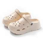 Women Clogs 2025 New Arrival Soft EVA Thick Platform Slippers Comfortable Garden Shoes Fashion Beach Sandals