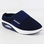 Cushion Slip-On Women Walking Shoes Orthopedic Diabetic Ladies Platform Mules Mesh Lightweight Slippers Wedge Female Sneaker