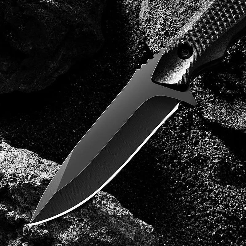1PC 8 inch, multi-purpose knife, non-slip handle, outdoor kitchen, family camping, barbecue, hiking and other activities knife
