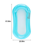 Rooxin Inflatable Water Hammock Floats Bed Swim Ring Tube Swimming Pool Mattresses Sleeping Bed Beach Lounger Chair