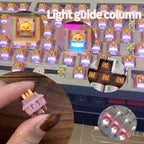 Outemu Silent Peach V3 Switch Lubed Silent Lemon V3 Switches Mechanical Keyboard Linear Tactile 5Pin Paragraph Axis Hot swap