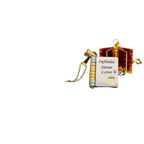 Openable Daughter Book Necklace Stainless Steel Gold Color Message Mini Book Pendant Necklace with Pages of Engraved Information