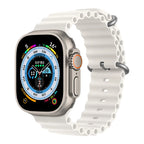 Ocean Strap for Apple Watch Ultra 2 Band 49mm 44mm 40mm 45mm 41mm 42mm 46mm 38mm Silicone Bracelet iWatch Series 10 9 SE 8 7 6 5