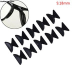 5Pairs Glasses Nose Pads Adhesive Silicone Nose Pads Non-slip  Clear, Black Thin Nosepads For Glasses Eyeglasses Sunglasses