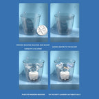 Mini Washing Machine USB Ultrasonic Rotating Turbine Washing Machine For Socks Underwear Wash Dishes Travel Home RV Apartment