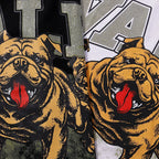 Men Women Hip Hop VALE Dog Of War Bing Short Sleeve T-Shirt Best Quality Cotton Flash Diamond Valley T Shirt Oversized Tee