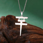 Tokio Hotel Merch Necklace Stainless Steel Band Symbol Pendant Alternative Rock Fan Collar Accessory