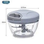 Home Kitchen Manual Ginger Grinder Garlic Mud Splasher Multifunctional Vegetable Cutter Handheld Meat Grinder Modern Minimalist