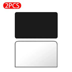 2Pcs Car Side Window Sun Shades with Magnet Privacy Curtains UV Reflection Anti-Glare Feature for Front And Back Windows