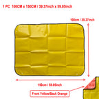 1Pc New Home Gardening Supplies Planting Mat Potting Pad Foldable Garden Plant Flower Pot Reusable Transplanting Waterproof Mats