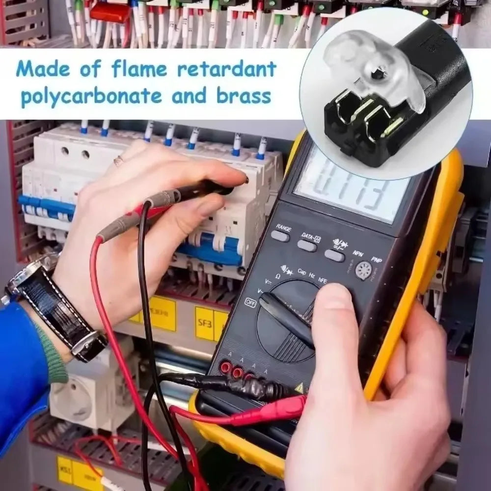2 Pin Way Plug Wire Cable Snap Connectors Waterproof Electric Wire Double-Wire Plug-In Connector Locking Buckles Cable Clamps