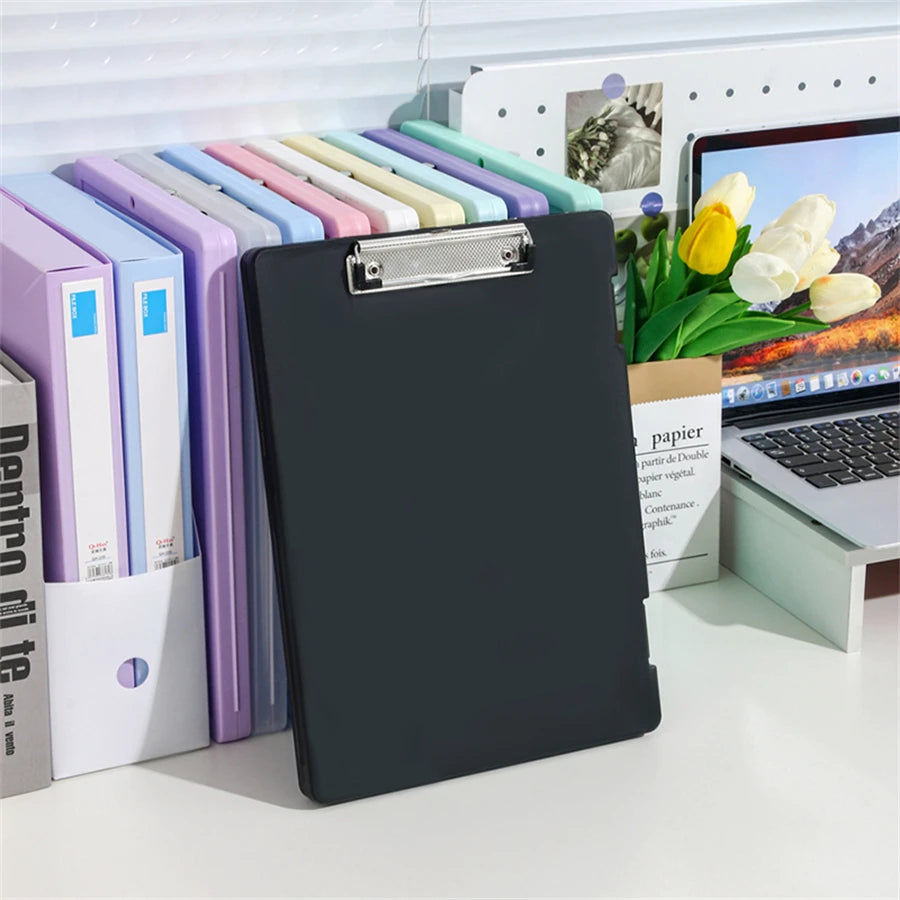 A4 Multi-functional File Folder Desktop Test Paper Organizer Office Document Board Folder Storage Box Writing Board, Office