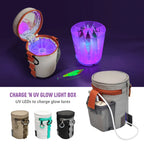 New UV Squid Jig Fill Light LED Accumulator For Squid Lure Sea Fishing Accessories Squid Light Charger Fishing Supplies