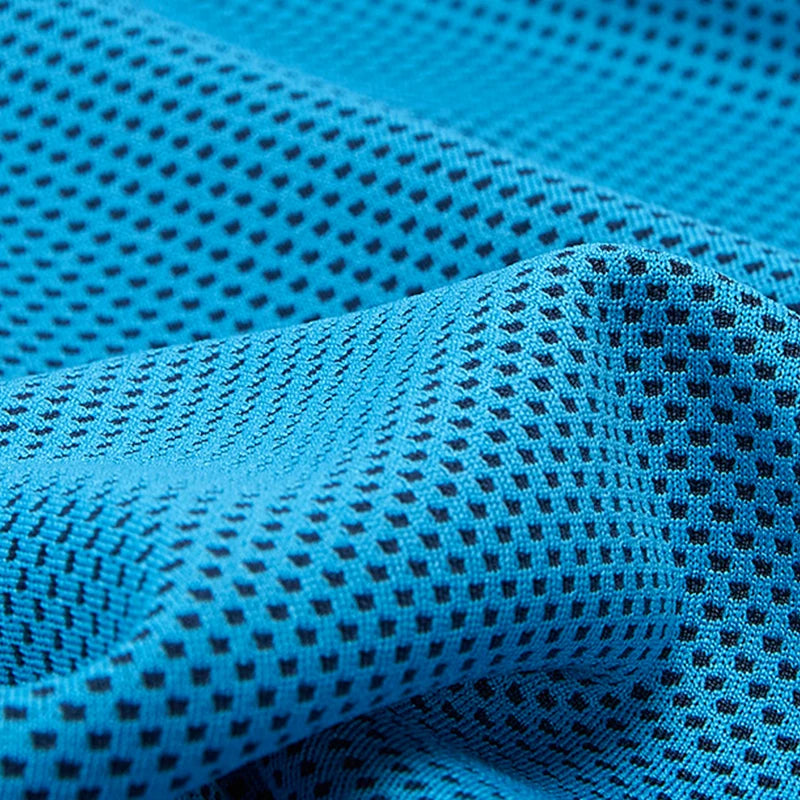 1pcs summer ice silk Towel Sports Instant Cooling Ice Towel Portable Outdoor Travel Fitness Running Swim Towel Silicone Bag