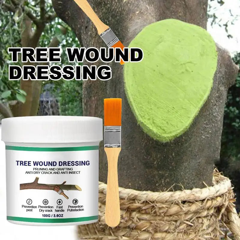 100g Tree Wound Sealer Garden Tree Pruning Healing Paste Multifunctional Tree Wound Pruning Sealer Bonsai Gardening Sealer