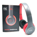 P47 Stereo Headset Bluetooth 5 0 Folding Series Wireless Sports Game Headset for iPhone XiaoMi