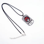 Metro 2033 Necklace for Men Women Classic Game Necklaces Fashion Accessory Jewelry Pendant Metal Chain Choker Collares Gift