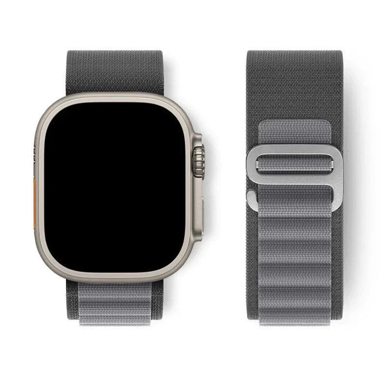 Alpine Loop for apple watch band ultra 2 49mm Series 10 46mm 42mm 40-44mm 45mm 41mm G-hook sport strap iwatch 10 9 8 7 6 SE 5 4