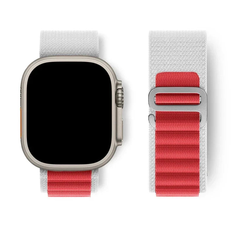 Alpine Loop for apple watch band ultra 2 49mm Series 10 46mm 42mm 40-44mm 45mm 41mm G-hook sport strap iwatch 10 9 8 7 6 SE 5 4