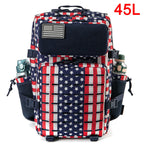 25/45L Women/men Backpack for Tactical Laser Cut Molle heavy duty backpack School Bag Gym Rucksack Treeking with Dual Cup Holder