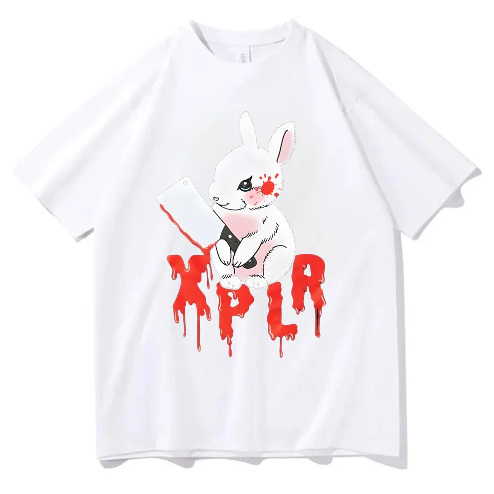 Sam And Colby cotton top tees teen women Pop Culture University Graphic anime t-shirt kawaii 2000s Pastel Graphic anime