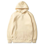 2024 men's and women's new hooded sweatshirt men's solid color sweatshirt women's and men's long sleeved inserted pocket pullove