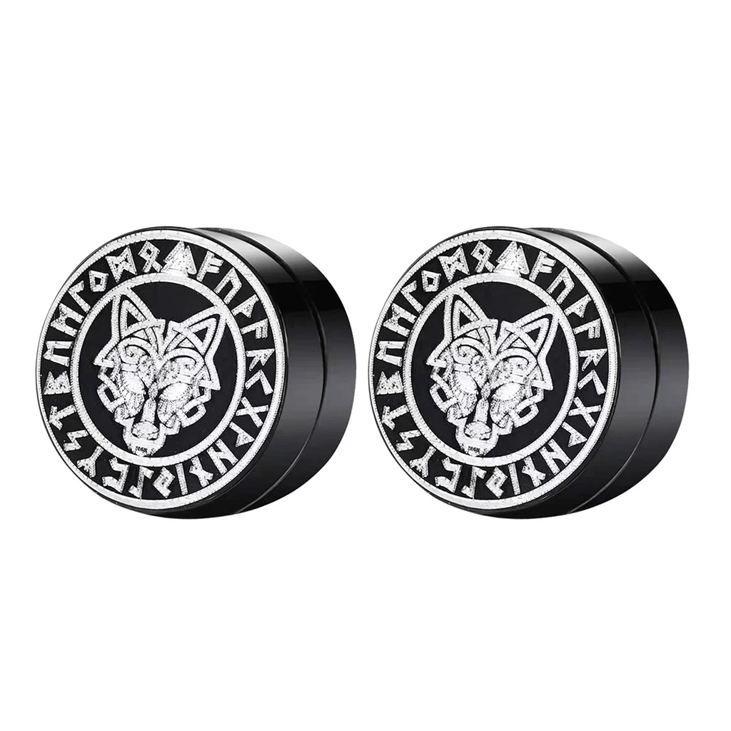 3 Pairs Crystal Strong Magnetic Ear Stud Clip Earrings for Men and Women Punk Round Zircon Magnet Earrings Non Piercing Jewelry