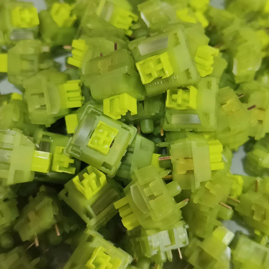 Outemu Silent Peach V3 Switch Lubed Silent Lemon V3 Switches Mechanical Keyboard Linear Tactile 5Pin Paragraph Axis Hot swap