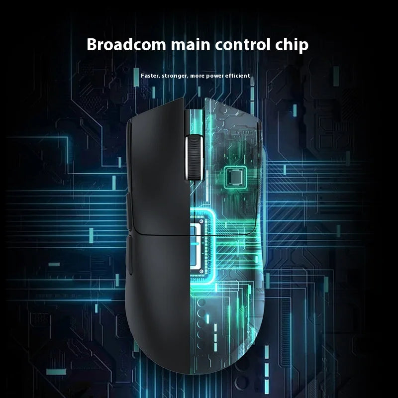Attack Shark X11 mouse lightweight PAW3311 E-sports game the third mock examination wireless Bluetooth mouse charging RGB bottom