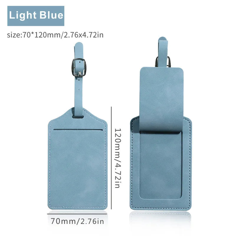 Anti-theft RFID Protection PU Leather Passport Holder Multifunctional Document Travel Wallet with Luggage Tag and Boarding Pass