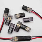 2 Pin Way Plug Wire Cable Snap Connectors Waterproof Electric Wire Double-Wire Plug-In Connector Locking Buckles Cable Clamps