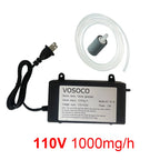 VOSOCO 1000mg Ozone Generator Ozonizer Water Air Purifier cleaner Fruit Vegetable Meat Clean Kitchen Toilet Deodorize 220V 110V