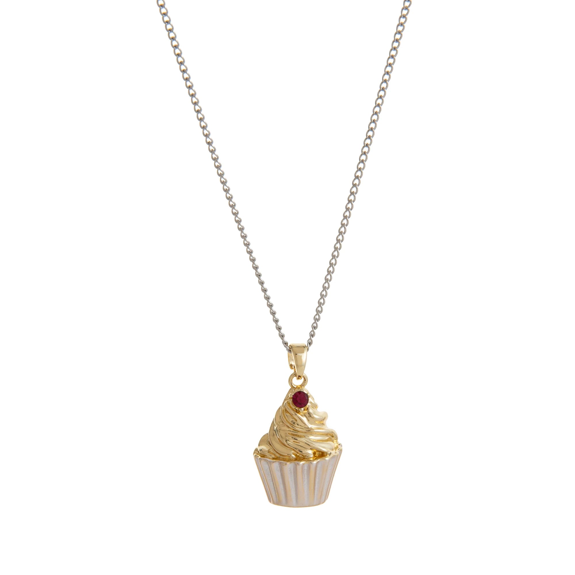 18K gold-plated ladies' cute food, fun Y2K dessert pendant necklace suitable for girls and teenagers