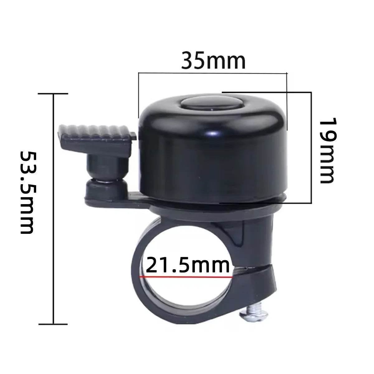 1pc Bicycle Bell Aluminum Alloy MTB Bike Safety Warning Alarm Cycling Handlebar Bell Ring Bicycle Horn Cycling Accessories