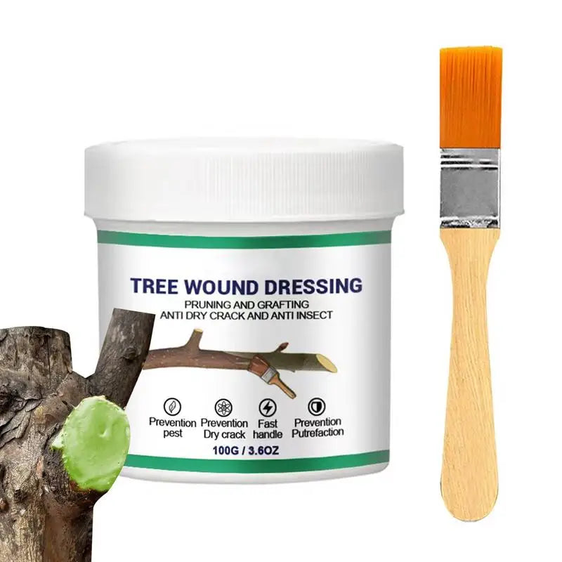 100g Tree Wound Sealer Garden Tree Pruning Healing Paste Multifunctional Tree Wound Pruning Sealer Bonsai Gardening Sealer