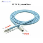 High-Transmittance Φ4mm Endoscope Endoscopy Light Source Optical Fibers Cables 1.8m 2m 2.5m 3m Fit All Interface Autoclave