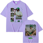 Rapper Feid Ferxxo Ferxxocalipsis World Tour T-shirt Men Women Hip Hop Fashion Pop Music T Shirt Mens Retro Oversized Streetwear